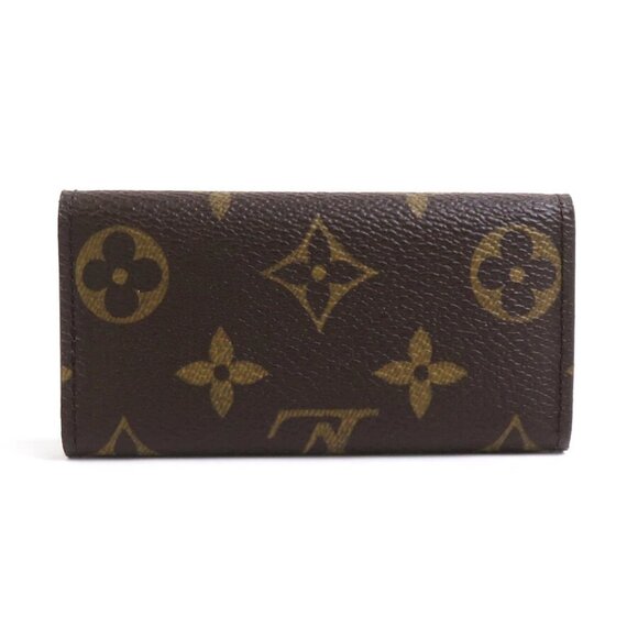 LOUIS VUITTON Monogram Multicles 4 Key Case Brown/Gold - Picture 2 of 8